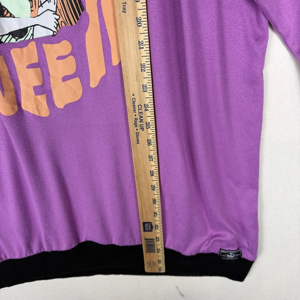 Disney Nightmare Before Christmas Sleepshirt Womens 3X Purple Sally Scream Queen